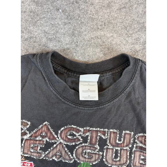 VINTAGE MLB Cactus League Spring Training Arizona Mens Medium Black Graphic Tee - Picture 5 of 6